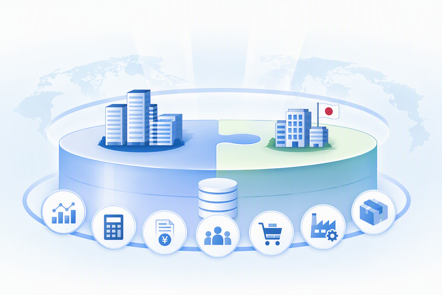 スポーツ用品メーカーM社 様  Oracle Fusionロールインご支援事例